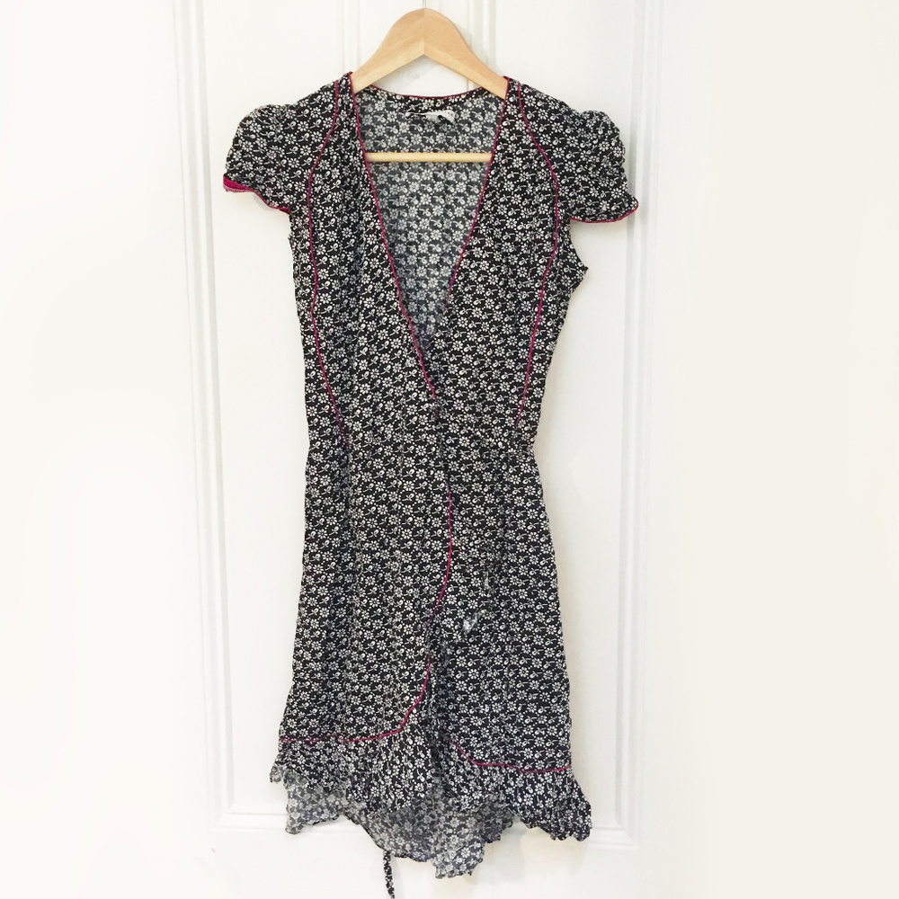 Anami & Janine London Wrap Dress (S)